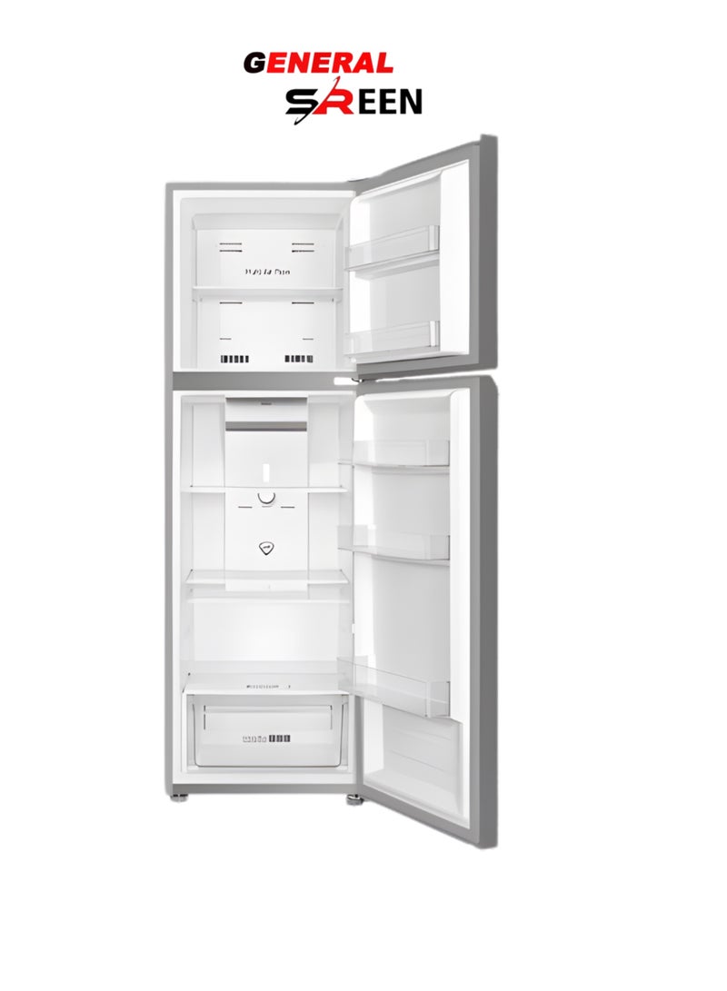 General SREEN Top Mount No Frost Refrigerator 10.10 Cu Ft Dark Silver – GSRF-286NFS - Image 2