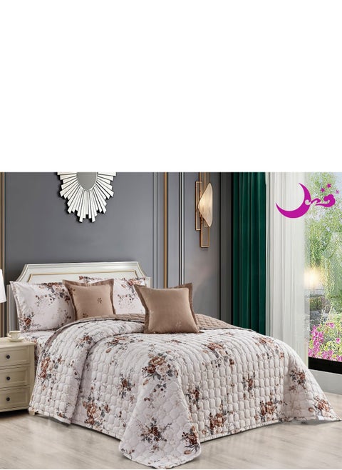 6-piece compressed two-piece comforter set