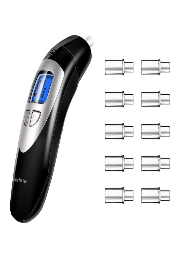 coolker Keto Breath Analyzer, Ketone Meter for Ketosis Monitoring with 10pcs Mouthpieces - Image 1