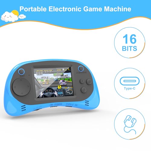 EASEGMER Kids Handheld Game Player 220 Builtin Games 25 IPS Display Rechargeable LongLasting Ideal Travel Toys for Kids Ages 310 Boys Girls - Image 5