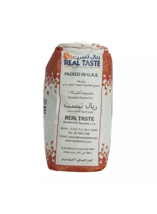 Real Taste عبوة ملح نقي من الطعم الحقيقي - 1 كجم - Image 3
