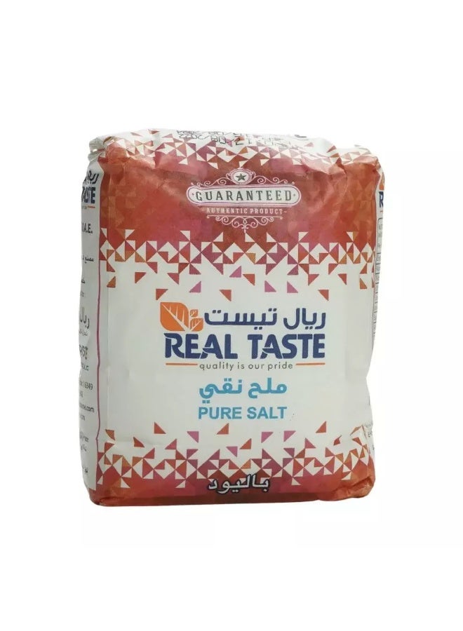 Real Taste عبوة ملح نقي من الطعم الحقيقي - 1 كجم - Image 4