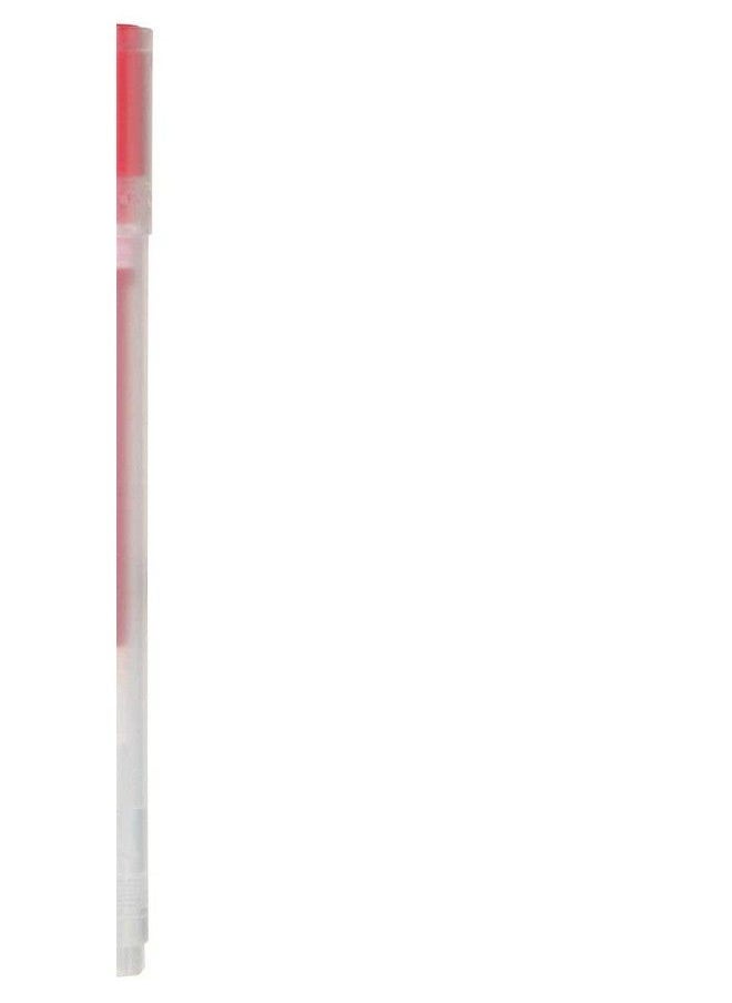 MUJI قلم حبر جاف أحمر ناعم 0.38 مم (10 قطع)  - Image 4