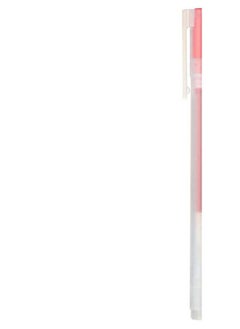 MUJI 0.38Mm Red Smooth Gel Ink Ballpoint Cap Pen (10 Pieces)  - Image 3