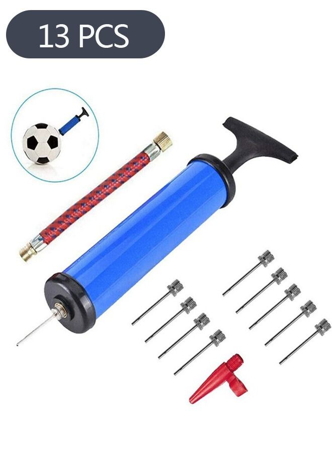 Ant Portable Air Pump Set, Sports Ball Tool Inflator Ball Pump, Football Basketball Volleyball Rugby Balloons Swim Inflatables  - Image 1