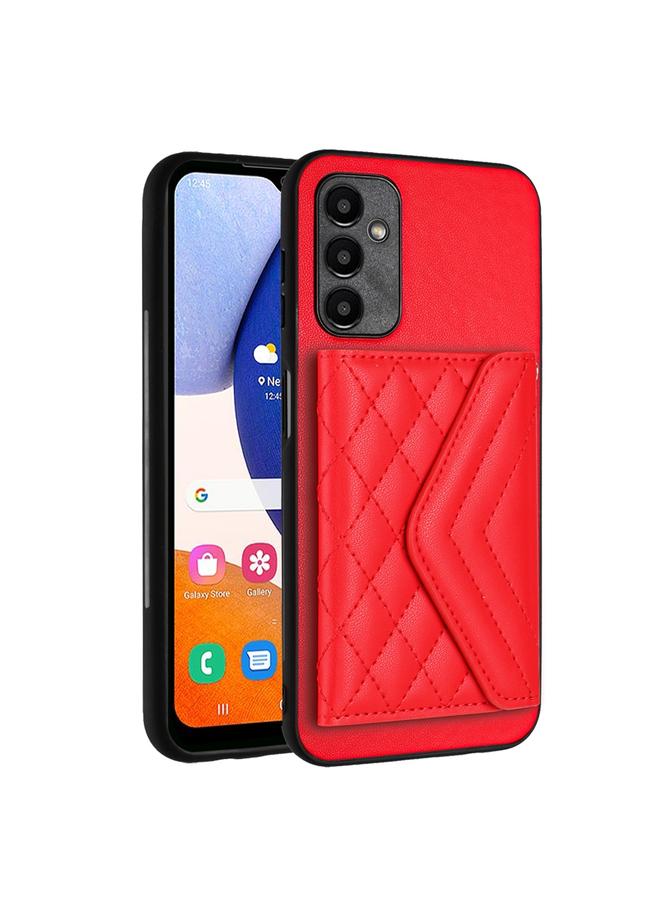 اس-توب جراب لهاتف Samsung Galaxy A25 5G بنمط معيني وحقيبة بطاقات RFID مع حبل طويل - Image 3