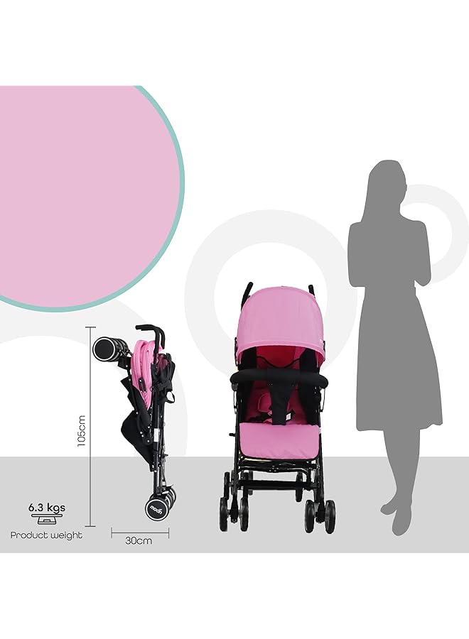 إيروريكس عربة أطفال خفيفة الوزن للسفر من نيو بلس للأطفال الصغار من عمر 0 شهر فما فوق وحتى وزن 18 كجم - Image 5