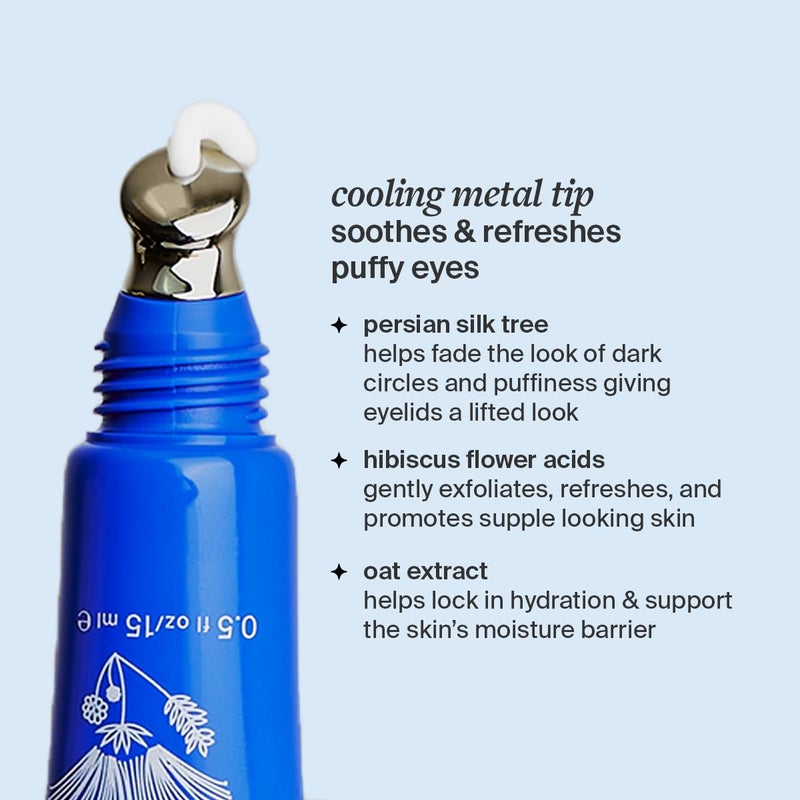 Cocokind Revitalizing Eye Cream by Cocokind, Depuff & Reduce Fine Lines and Wrinkles, Cream for Firmer and Brighter Looking Eye Area, Hydrating with a Cool Metal Applicator Tip, 0.5 Fl Oz - Image 4