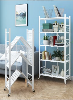 5-Shelf White