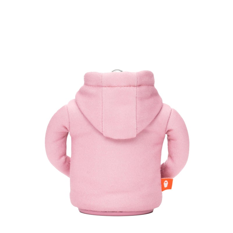PUFFIN Puffin - The Hoodie Sweatshirt - Insulated 12 oz Can Cooler I Beer Bottle & Soda Can Insulator  Keep Drinks and Beverages Cold - Dusty Rose/Sandy White  - Image 4