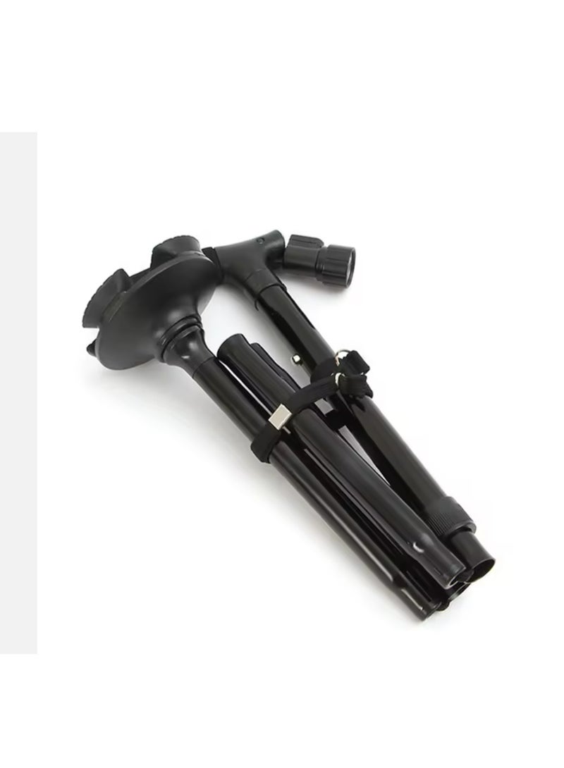 Folding Cane With Led Light, Adjustable,Stability and Support,Versatile Folding Cane for Seniors and Mobility Assistance,Ergonomic Folding Cane with Comfortable Grip health - Image 4