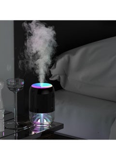 ماركة غير محددة مرطب صامت بمنفذ USB مع إضاءة ليلية ملونة منخفض الضوضاء ووضعين للرش متعدد الاستخدامات  - Image 4