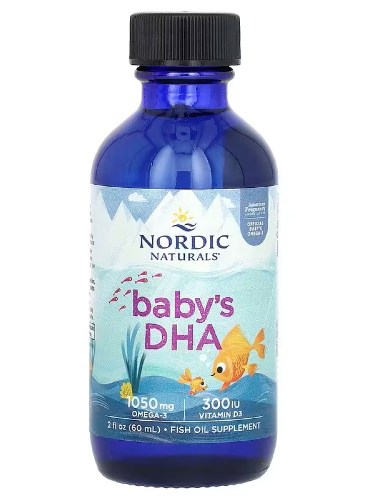 NORDIC NATURALS Children's Docosahexaenoic Acid (DHA), 2 fl oz (60 ml)  - Image 2