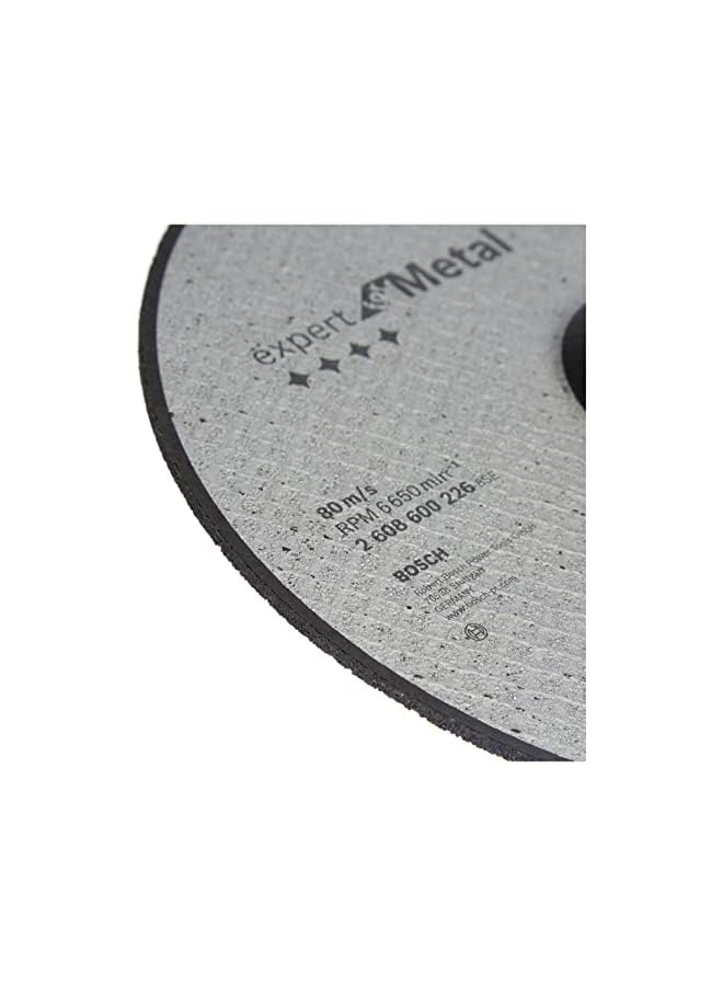 BOSCH Expert For Metal Grinding Disc For Small Angle Grinders 1 Piece 230 Mm Diameter 3.00 Mm Thickness - Image 4