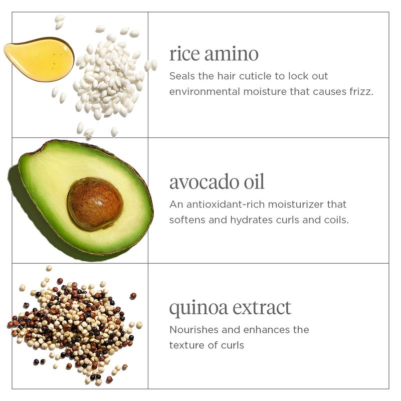 Briogeo Curl Charisma Rice Amino + Avocado Leave-In Defining CrÃ¨me, Anti Frizz Hair Styling Moisturizer, Leave In Cream for Wavy, Curly, Coily Hair, Boosts Hydration, Vegan, Cruelty-Free - Image 4