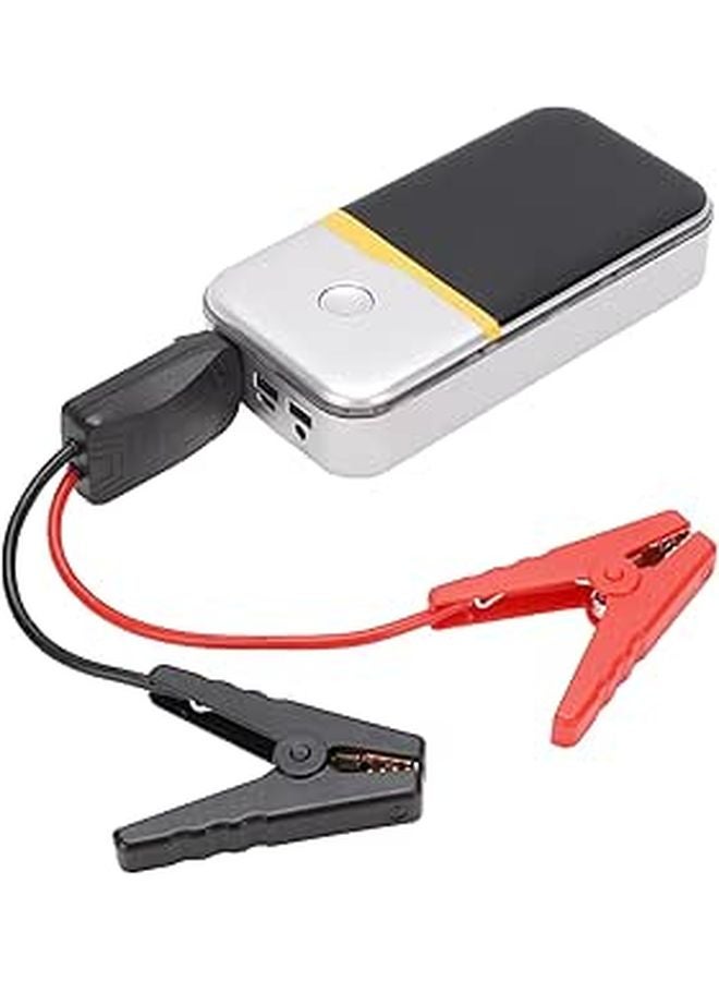 Portable Car Battery Jump Starter 600A with USB Ports LCD Screen Emergency Lighting - Image 1