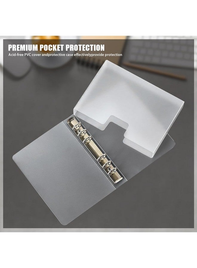 Climberty® Currency Collection Album with Dustproof Case - Cash Folder Album Budget Binder Money Saving Cash Folder with 100Pcs Transparent Cash Pocket (7× 4 inch) - Image 4