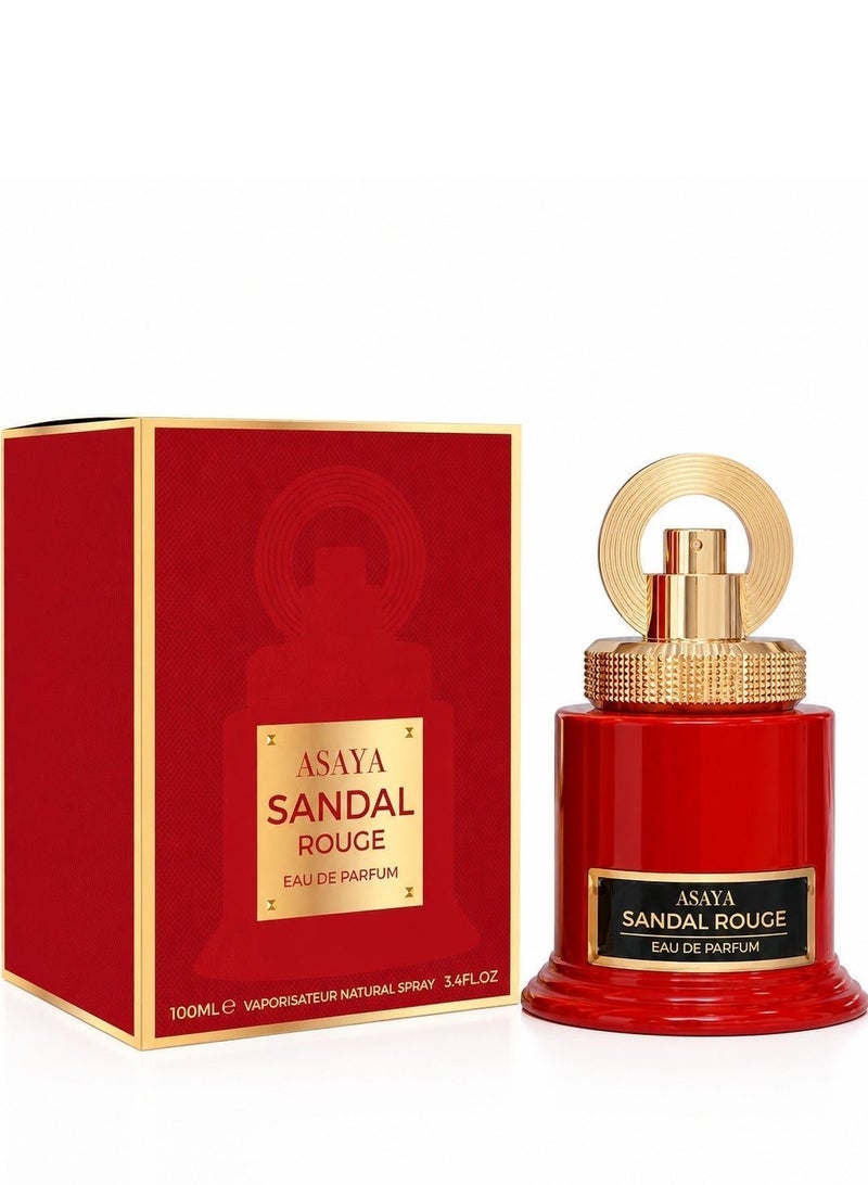 emper Asaya Sandal Rouge Eau De Parfum For Women - 100ml - Image 2