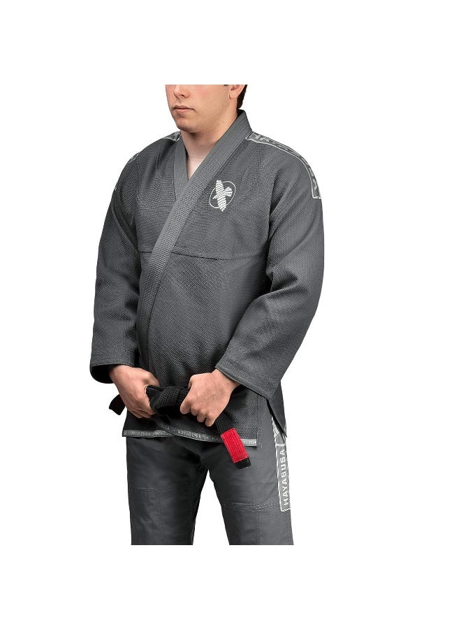 HAYABUSA LIGHTWEIGHT JIU JITSU GI GREY - Image 1