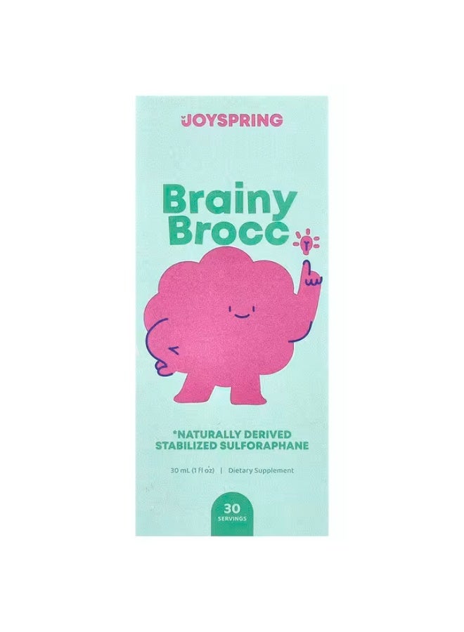 JoySpring, Brainy Brocc, 1 fl oz (30 ml) - Image 1