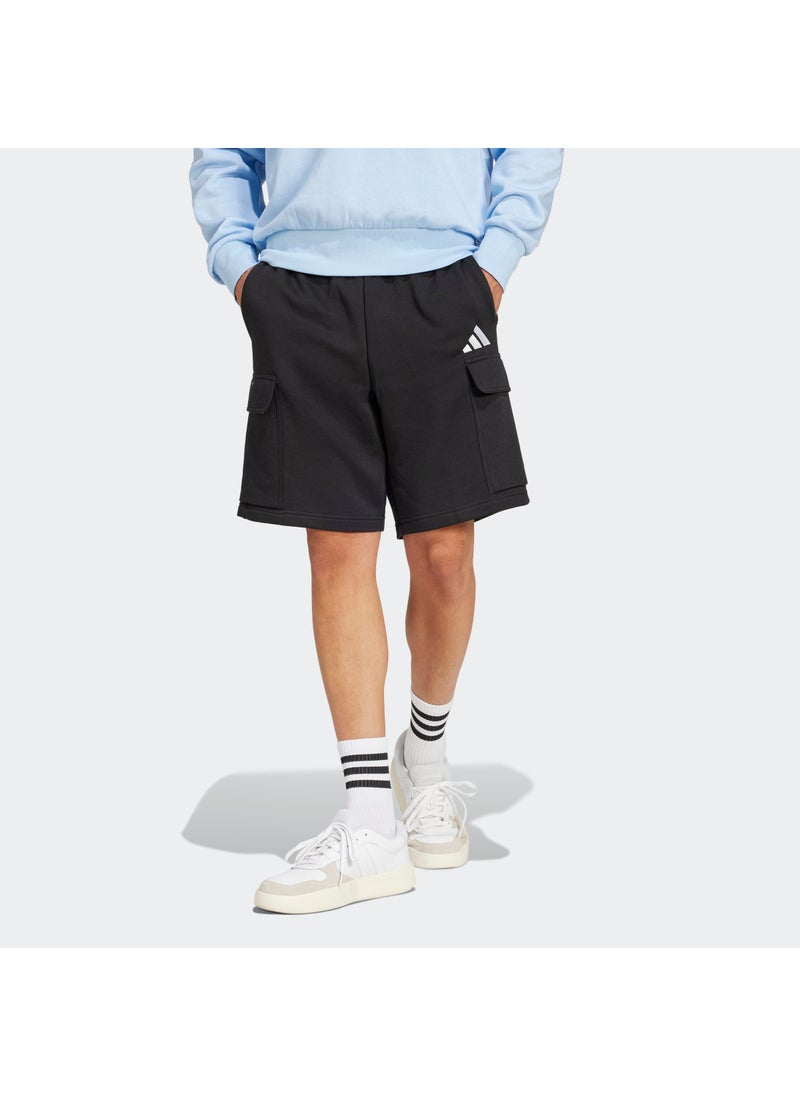 Adidas - Essential Feel Cozy Fleece Cargo Shorts - Image 1