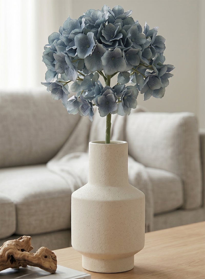 Noon East Wild Hydrangea Flower Bunch Blue 31cm | Ideal for Living Room Decor, Hotel, Party Decoration, Wedding and DIY Décor - Image 5