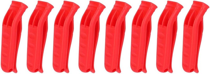 woobles Dual Frequency Whistle, Whistle Long Distance High Pitch Small Size and Lightweight Bright Colour with 8 Pcs for Life Vest Outdoor Survival, Life Saving- - Image 1