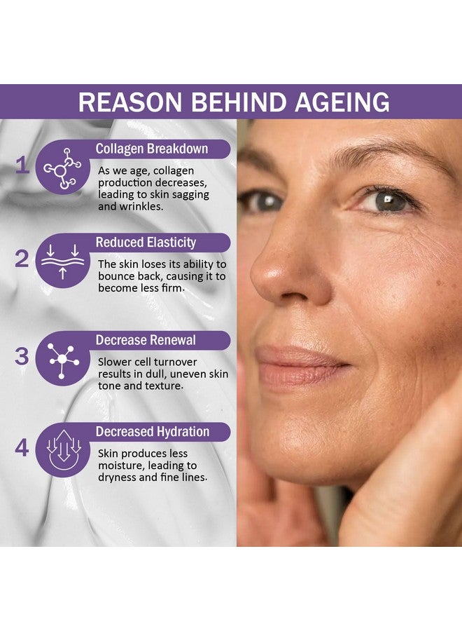 7 Days 7DAYSNATURAL Face Firming & Hydrating Cream for Men & Women | Helps Improve Skin Texture & Reduce Signs of Aging | Suitable for All Skin Types (100g) - Image 5