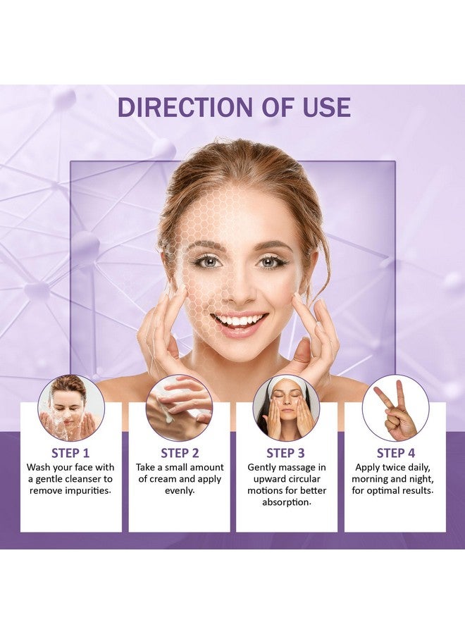 7 Days 7DAYSNATURAL Face Firming & Hydrating Cream for Men & Women | Helps Improve Skin Texture & Reduce Signs of Aging | Suitable for All Skin Types (100g) - Image 3