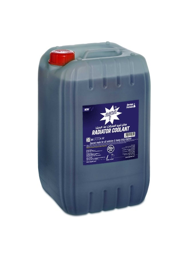 Aqua Radiator Coolant Blue – German Formula | 20 Liters | Advanced Engine Protection & Cooling - Image 2