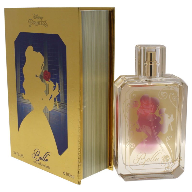 Disney Princess Belle Eau de Toilette Spray for Kids, 3.4 Ounce - Image 3