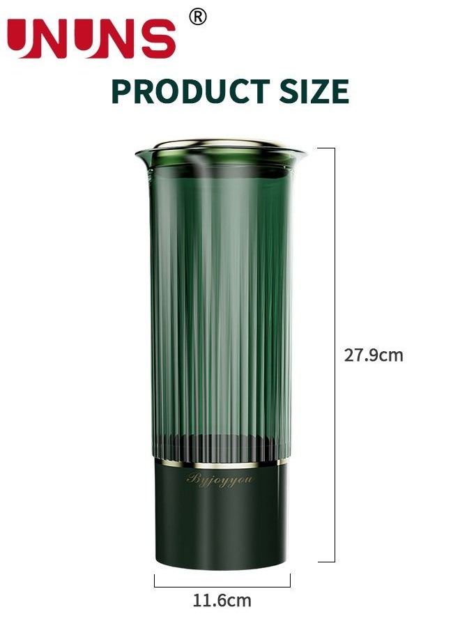 UNUNS - Cup Dispenser, Pull Type Water Cooler Cup Holder Fit Rim Under 7.5CM Disposable Cups, Upgraded Wall Mounted Mouthwash Cup Dispenser for Bathroom Office Gym School - Image 1