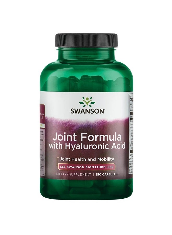 SWANSON Joint Formula with Hyaluronic Acid 150 Capsules - Image 1