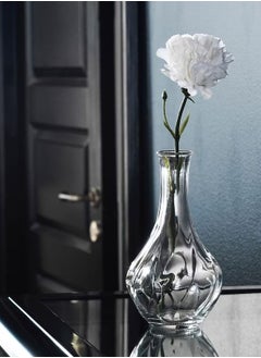 FEJKA Artificial flower, carnation/white 30cm  - Image 4