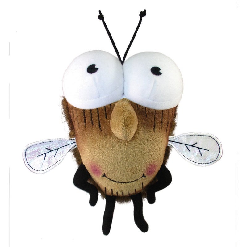 MerryMakers Fly Guy Plush Toy 8Inch Brown - Image 2