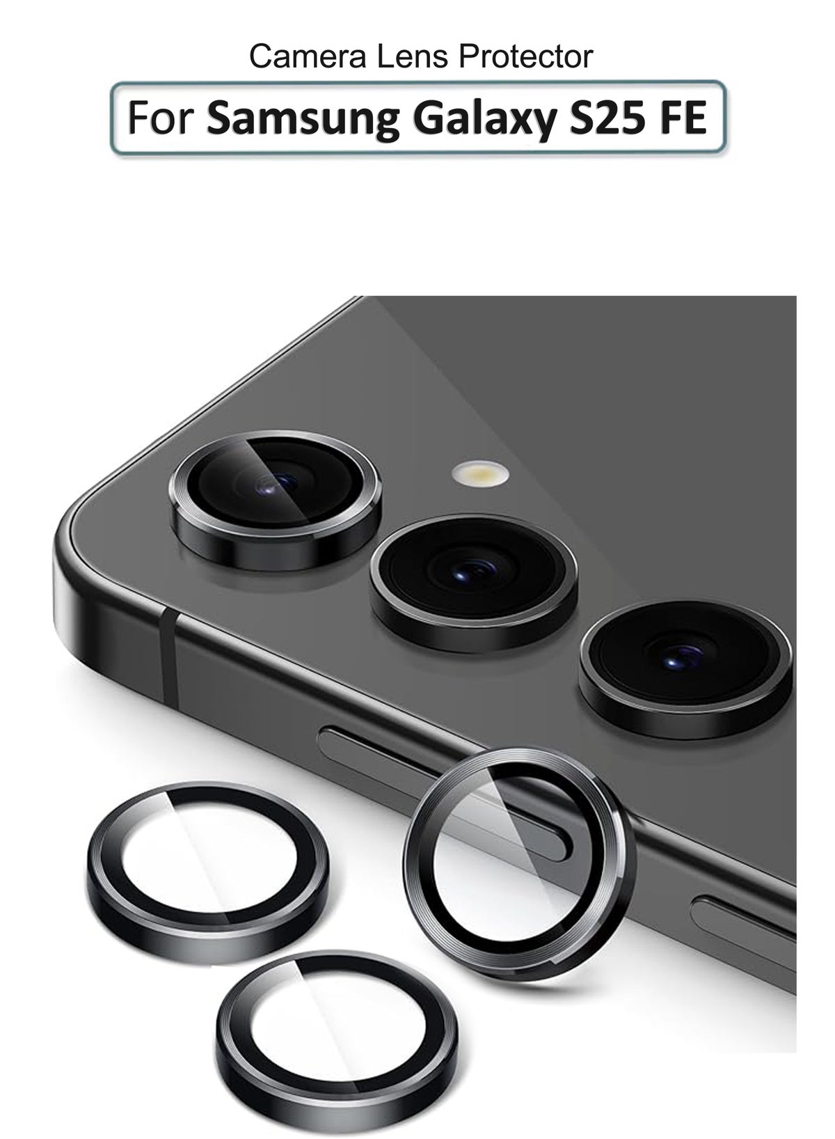 lensshield Lensshield Galaxy S25 Fe Camera Lens Protector temperedglasswithaluminumedging ZF631A85DADE3891F01BEZ