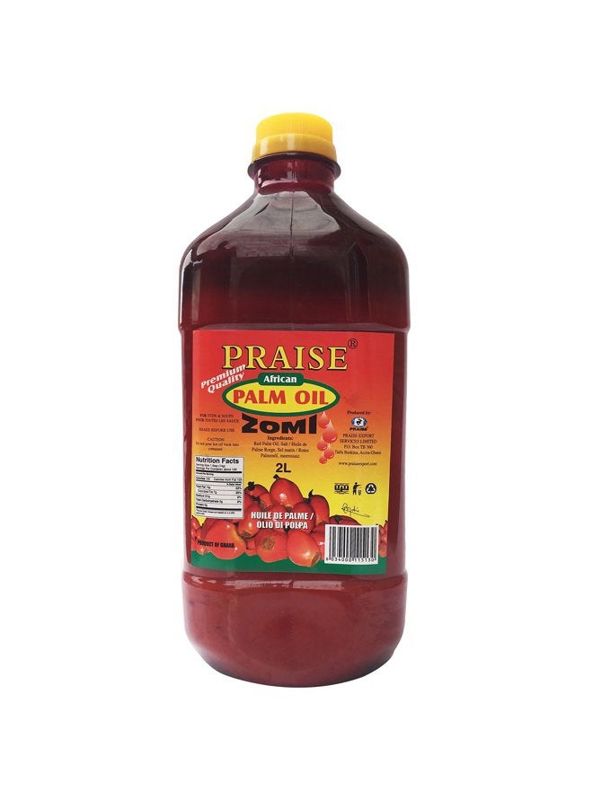 Praise Red Palm Oil, 2-Liters - Zomi - Image 3