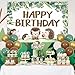 SHADOAMP Hedgehog Birthday Party Decorations Girls Boys Watercolor Hedgehog Happy Birthday Backdrop Banner Balloons Cake Cupcake Topper for Woodland Wild One Forest Animal Themed Party Supplies - Image 4