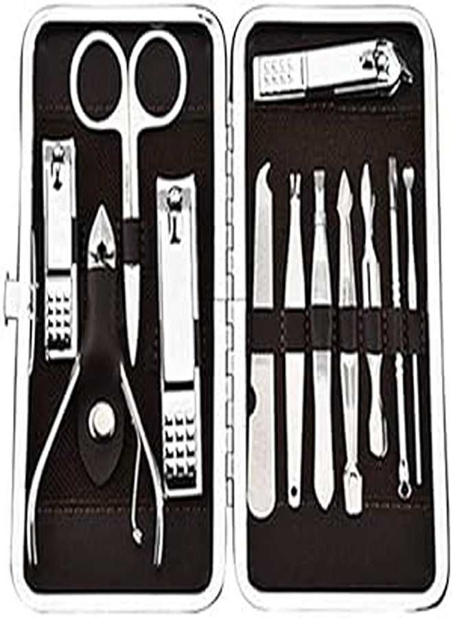 12pcs Personal care Nail Art Pedicure Manicure Set Cutter and Clipper