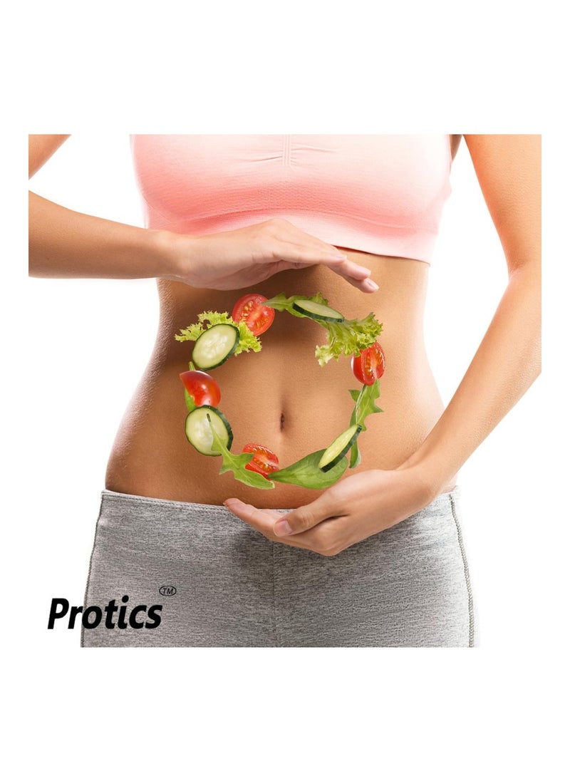 Protics Prebiotics And Probiotics Capsules For Healthy Digestive System, Pack of 30's  - Image 4