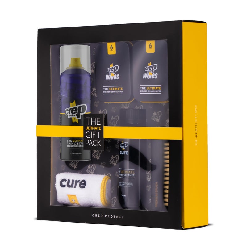 Crep protect Crep Protect The Ultimate Shoe Care Bundle Gift Pack - Shoe Protector Spray - Sneaker Cleaner - Quick Cleaning Wipes - Premium Bush & Microfiber Cloths - Image 2