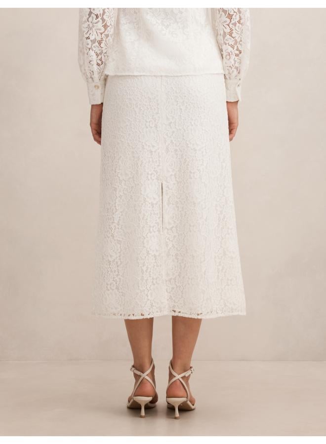 forever new Loretta Lace Midi Skirt - Image 2