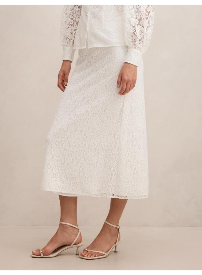 forever new Loretta Lace Midi Skirt - Image 4