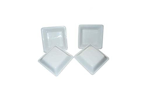 Neena Crockeries Neena Crockeries Square Shape Chutney Bowl 40 ML Set of 4pc  - Image 3