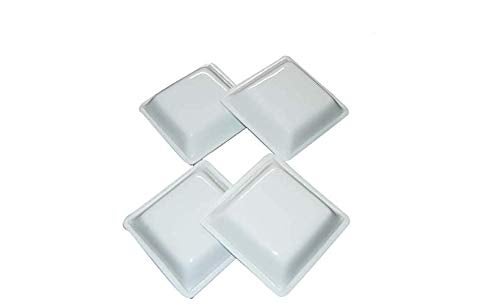 Neena Crockeries Neena Crockeries Square Shape Chutney Bowl 40 ML Set of 4pc  - Image 4