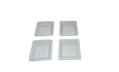 Neena Crockeries Neena Crockeries Square Shape Chutney Bowl 40 ML Set of 4pc  - Image 2