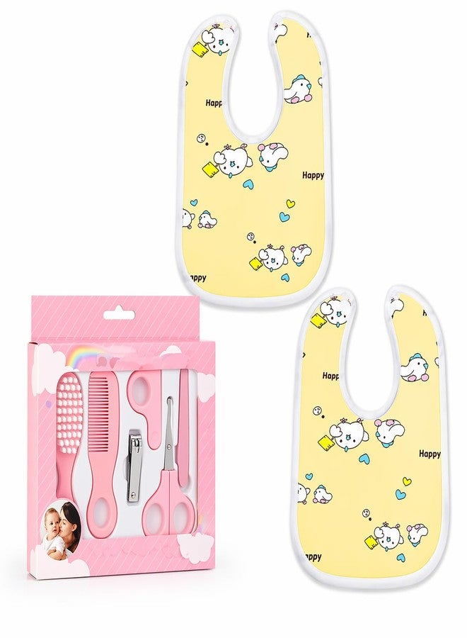KALRA MAGIC® Waterproof Baby Arpon Bib 2PCS Baby Grooming Kit 1Pcs Combo Pack - Image 1