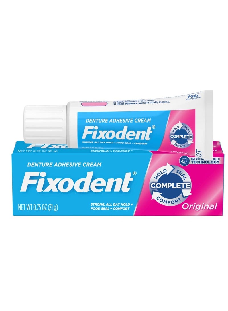 Fixodent Fixodent Denture Adhesive Cream (Original) 0.75 onz - Image 1