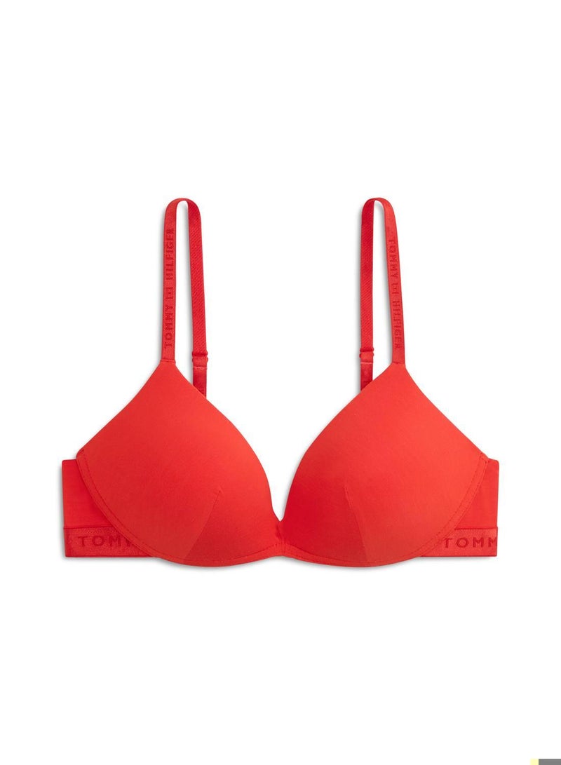 تومي هيلفيغر برا لرفع الصدر بدون سلك مزينة بشعار متكرر - Image 5