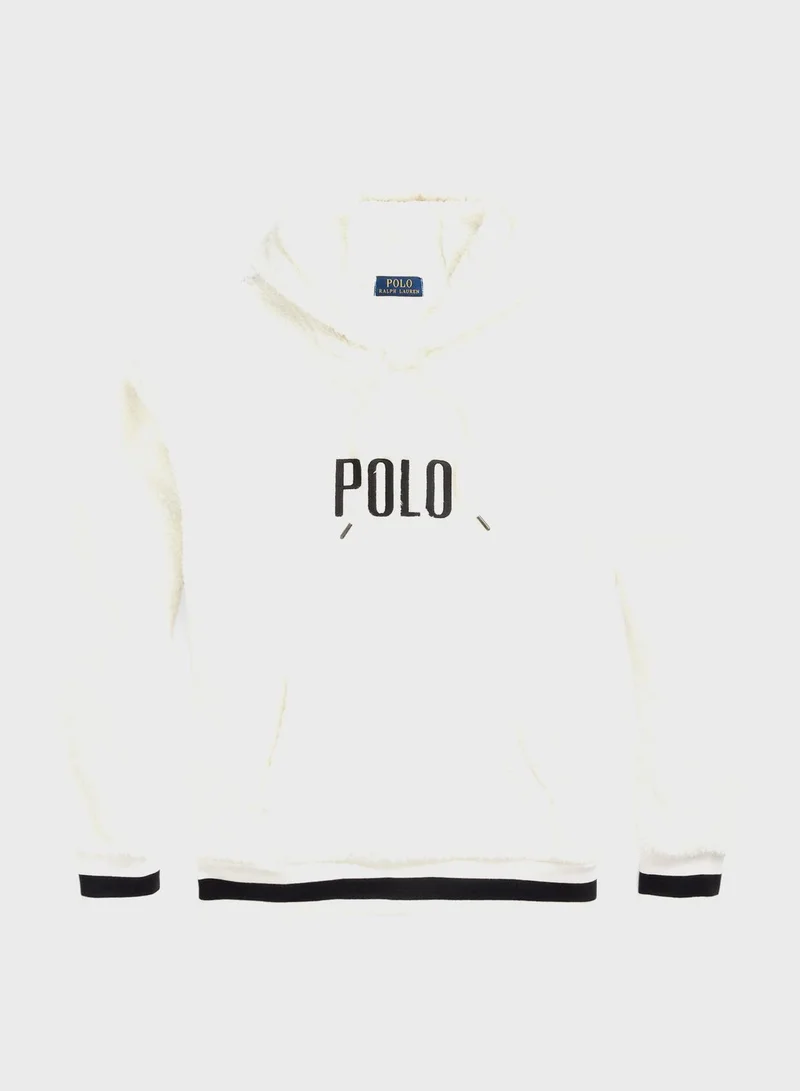 POLO RALPH LAUREN Logo Printed Hoodie